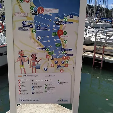 Front De Appartamento Saint-Mandrier-sur-Mer